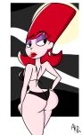 1girl atomickingboo atrocia bikini black_bikini black_swimsuit cartoon_network dat_ass female solo swimsuit tagme the_grim_adventures_of_billy_and_mandy