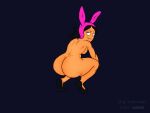  animated ass bob&#039;s_burgers edit gif large_ass lisalover louise_belcher presenting_hindquarters twerking zst_xkn 