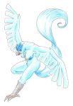  articuno pitch-black-crow pokemon tagme white_background 