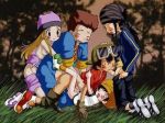  digimon izumi_orimoto junpei_shibayama kouji_minamoto takuya tomoki_himi 