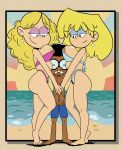 ass barefoot beach big_ass bikini blonde blonde_hair breasts clyde_mcbride feet frown grabbing_penis half-closed_eyes hand_holding interracial lori_loud nickelodeon nipples ocean sand smile sonson-sensei the_loud_house water white_hair whitney_fox whitney_wetta yaboisonson