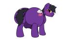  anus anus ass ass balls big_ass huge_ass magic my_little_pony original_character pony pucker tail unicorn 