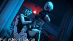 3d amateursfm animated edi edi_(mass_effect) futanari_on_female futanari_with_female gif girl_on_top loop mass_effect nier:_automata reverse_cowgirl_position sitting source_filmmaker yorha_no._2_type_b