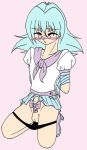  blush cross-dressing erection glasses panties panty_pull penis sho_marufuji syrus_truesdale uncensored yaoi yu-gi-oh! yu-gi-oh!_gx 