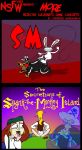  ass bondage canine_humanoid elaine_marley guybrush_threepwood interspecies lagomorph lagomorph_humanoid le_chuck masturbation max_(sam_and_max) monkey_island sam_(sam_and_max) sam_and_max spread_legs white_fur yaoi 