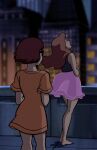 closed_eyes daphne_blake gif gif scooby-doo_stage_fright screencap standing velma_dinkley wind