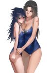  2_girls annoyed annoyed_expression black_hair denggu_5 embarrassed genderswap genderswap_(mtf) itachi_uchiha naruto_shippuden rule_63 sasuke_uchiha sasuko sisters tattoo tattooed_arm 