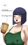  1girl 1girl big_breasts hinata_hyuuga milf milk naruto 