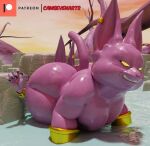  1girl 2boys 3d ass beerus big_ass big_ass brothers camseven champa chubby chubby_male dragon_ball facesitting female/female female_beerus female_champa furry male male/male male_only nude nude_female siblings stockings thick_thighs thighs yaoi 