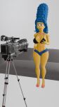  3d 3d_(artwork) 3d_animation big_ass big_breasts bra casting_couch high_heels infinit_eclipse marge_simpson short_shorts the_simpsons 