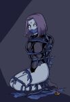 1girl 2d bondage dc_comics gag gagged raven_(dc) restrained tagme teen_titans yacermino