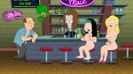  american_dad bar francine_smith hayley_smith nude nude_female public_nudity roger_(american_dad) the_great_gazoo 