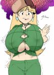 aged_up big_breasts blonde blonde_hair breasts cosplay disney disney_channel disney_xd english_text gravity_falls huge_breasts long_hair maydrawfag pacifica_northwest text top_heavy wendy_corduroy wendy_corduroy_(cosplay)