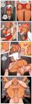 1girl 5boys anal anal_sex anus areola asian_female ass avatar:_the_last_airbender big_ass big_breasts biting_lip bottomless bouncing_balls breasts bukkake bursting_breasts button_pop comic cowgirl_position cum cum_in_pussy cum_inside dark-skinned_female dark_skin dialogue dyed_hair edited exposed_breasts eyes_rolled_back fellatio female_pubic_hair full_nelson girl_on_top gyaru landing_strip male/female mismatched_pubic_hair motion_lines mrpotatoparty multicolored_hair multiple_boys multiple_penises nipples open_shirt orange_hair pink_hair pink_lipstick pink_nail_polish ponytail pubic_hair pussy race_change school_uniform scrunchie sex skin_edit skirt_lift speech_bubble tan_line tanned tanned_skin text ty_lee vaginal wrist_scrunchie