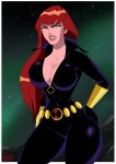 1girl avengers big_breasts black_widow breasts comic_book_character female_focus female_only ghostlessm green_eyes high_res long_hair marvel marvel_animated_universe mature mature_female natasha_romanoff patreon patreon_paid patreon_reward red_hair solo_female solo_focus superheroine tagme the_avengers:_earth's_mightiest_heroes