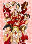  10girls 1boy alisa_bosconovitch anna_williams asuka_kazama bandai_namco black_hair blond blond_hair blonde blonde_hair blue_eyes brown_hair brunette chibi christie_monteiro christmas christmas_outfit clothed emilie_de_rochefort family gloves julia_chang jun_kazama kazama_asuka kazama_jun leo_kliesen lili_(tekken) lili_rochefort ling_xiaoyu long_hair multicolored_hair namco namco_bandai nina_williams pink_hair short_hair silf sisters tekken tekken_1 tekken_2 tekken_3 tekken_4 tekken_5_dark_resurrection tekken_7 tekken_8 tekken_blood_vengeance tekken_tag_tournament tekken_tag_tournament_2 zafina zafina_(tekken) 