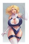 1girl 
comic_book_character ass big_ass big_breasts blonde_hair blue_eyes breasts cleavage cleavage_cutout devil_hs earrings fantastic_four female_only hips hourglass_figure huge_ass huge_breasts hyper_breasts invisible_woman large_ass large_butt marvel muscular muscular_female solo_female sue_storm superheroine thick thick_ass thick_thighs thighs voluptuous wide_hips