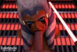  1boy 1girl 3d ahsoka_tano airress3d anakin_skywalker clone_wars darth_vader disney forced_oral gladionanimated looking_at_viewer nude oral penis rape star_wars tagme 