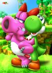 bbmbbf birdo fur34* palcomix palcomix super_mario_bros. yoshi