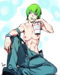 1girl 1girl 1girl ass big_ass big_breasts breasts female_focus female_only filthyhamonuser foo_fighters green_hair jojo's_bizarre_adventure jolyne_kujo short_hair solo_female solo_focus stone_ocean tagme 