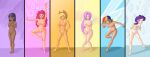 applejack_(mlp) blush breasts fluttershy_(mlp) friendship_is_magic group humanized my_little_pony nude pinkie_pie_(mlp) rainbow_dash_(mlp) rarity_(mlp) retro_raul twilight_sparkle_(mlp) vulva