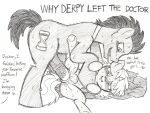  dinky_hooves doctor_whooves earth_pony explicit my_little_pony pony rape unicorn wootmaster 