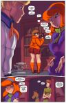 brown_hair comic english_text fred_perry freddy_jones high_res high_resolution male/female scooby-doo short_hair tagme teen text velma_dinkley