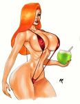  ass chris_foulkes daikkenaurora erect_nipples_under_clothes huge_breasts jessica_rabbit thighs who_framed_roger_rabbit 