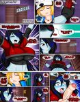 adventure_time big_breasts big_penis comic dialogue finn_the_human marceline okami_fox raidon_dimentional_land tagme