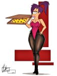 breasts futurama pantyhose thick_thighs turanga_leela