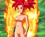 1girl dragon_ball dragon_ball_super kefla super_saiyan_god