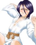 bleach blushing cum cum_on_clothes cum_on_face cum_on_rope rukia_kuchiki