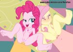 2_girls breasts equestria_girls fluttershy nude pinkie_pie ponetan tagme