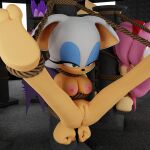 amy_rose bondage rouge_the_bat sega smpthehedgehog sonic tagme