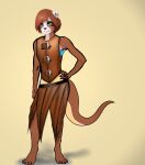  furry nude original original_character otter sheru_the_otter womb_tattoo 