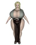  3d blond_hair gigantic_ass gigantic_breasts hourglass_figure naruto_shippuden saturnxart tsunade 