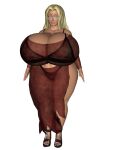  3d blond_hair gigantic_ass gigantic_breasts hourglass_figure naruko naruto_shippuden saturnxart 