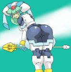 big_ass capcom looking_back megaman_zx pandora showing_the_ass