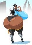  brown_eyes dat_ass dea-jn gigantic_ass gigantic_breasts hourglass_figure overwatch symmetra 
