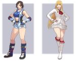  2girls alluring cirenk clothed emilie_de_rochefort frenemies kazama_asuka namco pin_up posing tekken tekken_5_dark_resurrection tekken_7 tekken_8 tekken_tag_tournament_2 