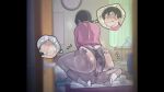 1boy 1girl age_difference anal anal_penetration big_breasts big_penis black_eyes black_hair bouncing_ass bouncing_breasts bubble_butt cowgirl_position doraemon girl_on_top loop male/female manilla moaning mother_&_son nobita_nobi tamako_nobi thick_thighs video