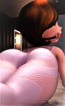 ass ball_gag helen_parr pantyhose the_incredibles thighs