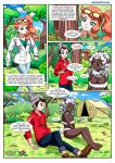 1_boy 1boy 2_girls 2girls anthro bbmbbf comic nintendo palcomix pokemon pokepornlive sonia's_first_research_(comic) sonia_(pokemon) victor_(pokemon) wooloo