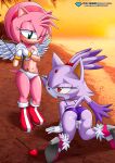 amy rose from mobius unleashed by bbmbbf