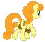 1futa 1girl accurate_art_style balls carrot_top_(mlp) friendship_is_magic from_behind futanari golden_harvest_(mlp) horsecock horsecock_futanari mare my_little_pony orange_hair penis pony rarewaifus solo_futa yellow_fur