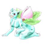 ivysaur pitch-black-crow pokemon tagme white_background