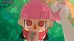  animal_crossing gif grabbing oral penis pink_hair villager_(animal_crossing) 