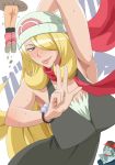 2girls armpits ass bad_id beanie blonde_hair blue_eyes blue_hair breasts cleavage cosplay cynthia_(pokemon) dawn_(pokemon) erect_nipples game_freak hair_over_one_eye hat hikari_(pokemon) hikari_(pokemon)_(cosplay) huge_breasts humans_of_pokemon jaga_note kinnikuman kinnikuman_(character) lips long_hair multiple_girls nintendo nude parody pokemon pokemon_(anime) pokemon_(game) pokemon_black_2_&_white_2 pokemon_black_and_white pokemon_bw pokemon_bw2 pokemon_diamond_pearl_&_platinum pokemon_dppt shirona_(pokemon) smirk sweat