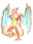 charizard pitch-black-crow pokemon tagme white_background