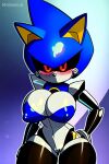  ai_generated female_only genderswap genderswap_(mtf) metal_sonic mobian_(species) mobians.ai robot_girl sega sonic_the_hedgehog_(series) 